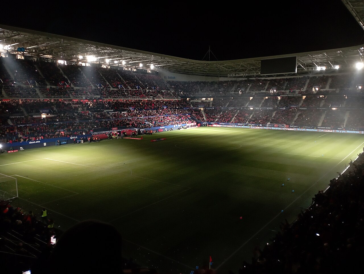 Estádio Reyno de Navarra, à Pamplona