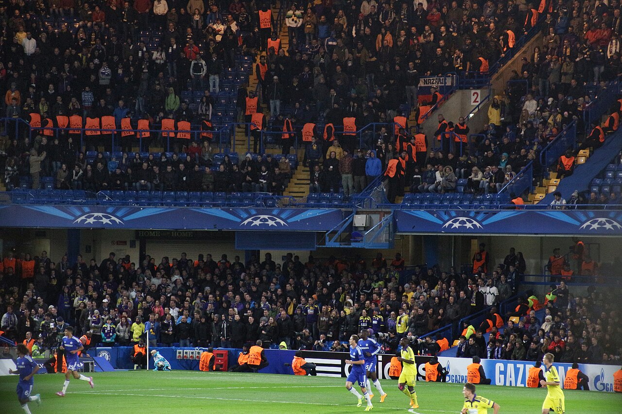 Le stade Stamford Bridge, à Fulham