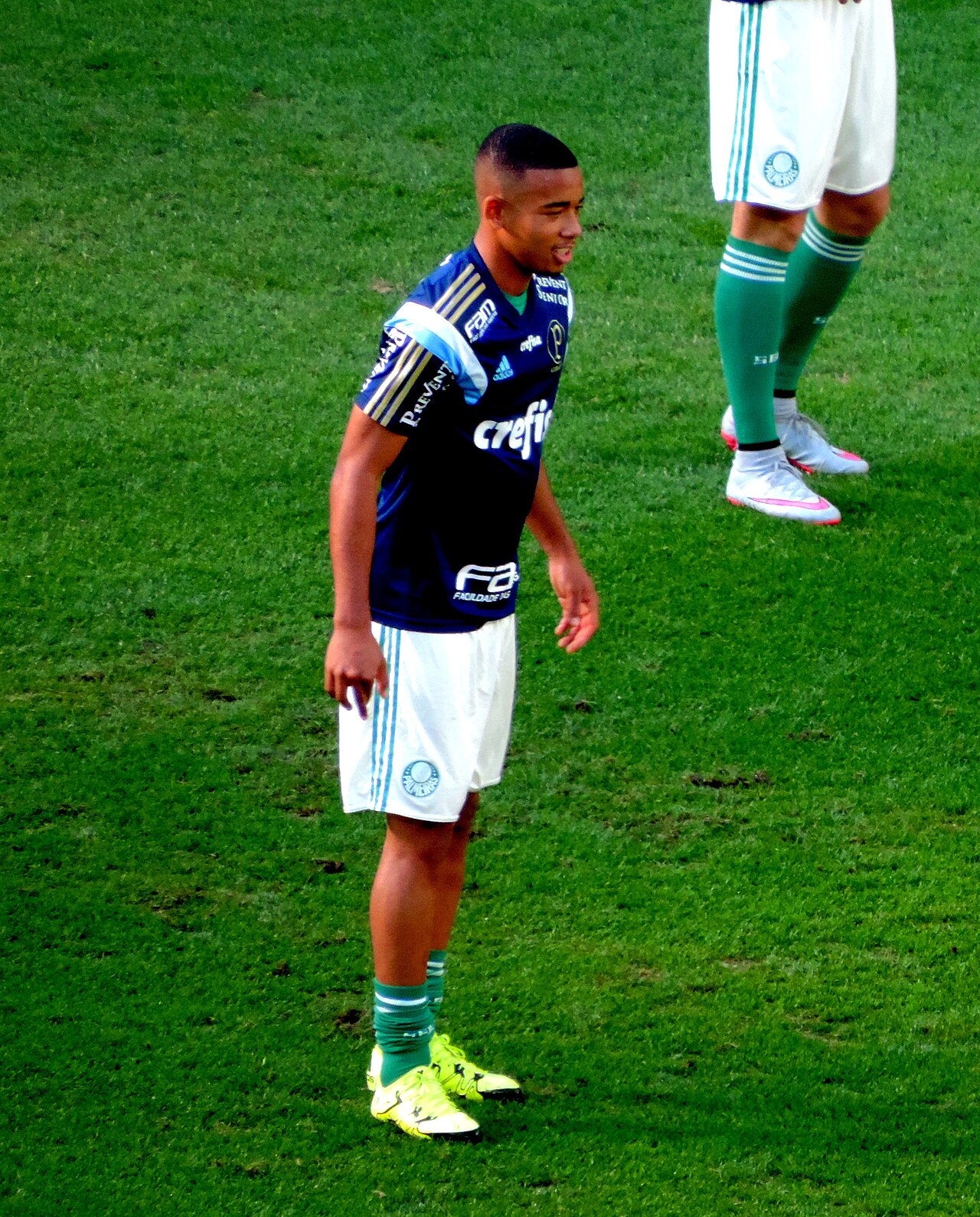 Gabriel Jesus, joueur de football