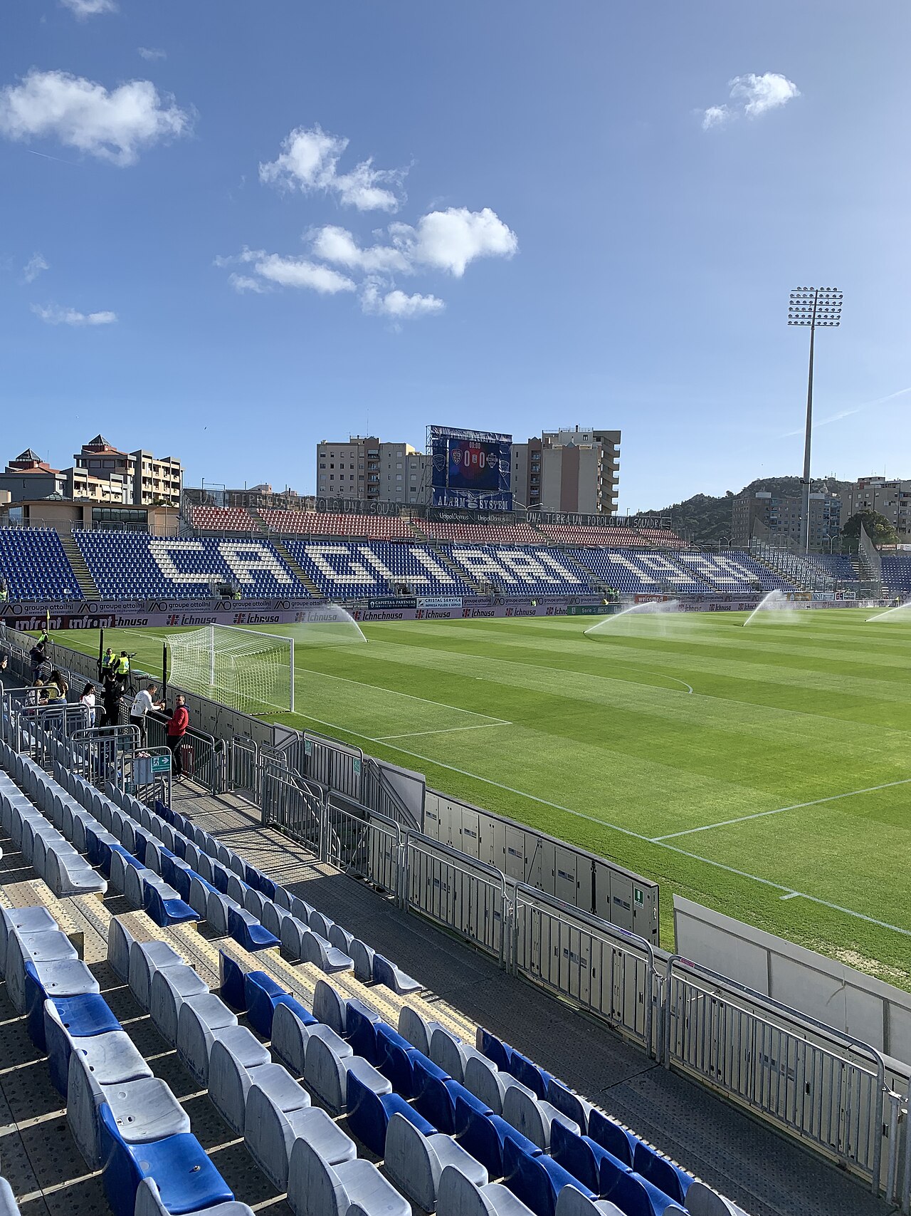 Le stade Unipol Domus, à Cagliari