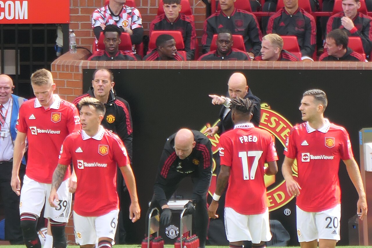 Erik ten Hag, joueur de football