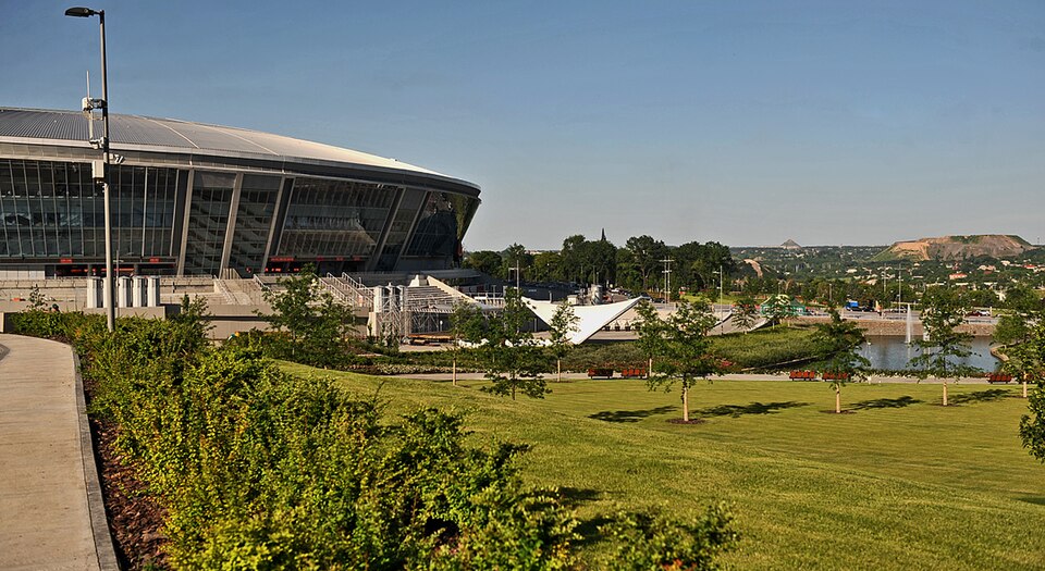 Donbass Arena, à Donetsk