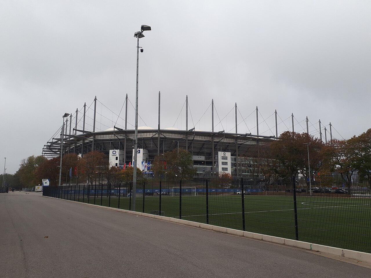Le stade Volksparkstadion, à Altona