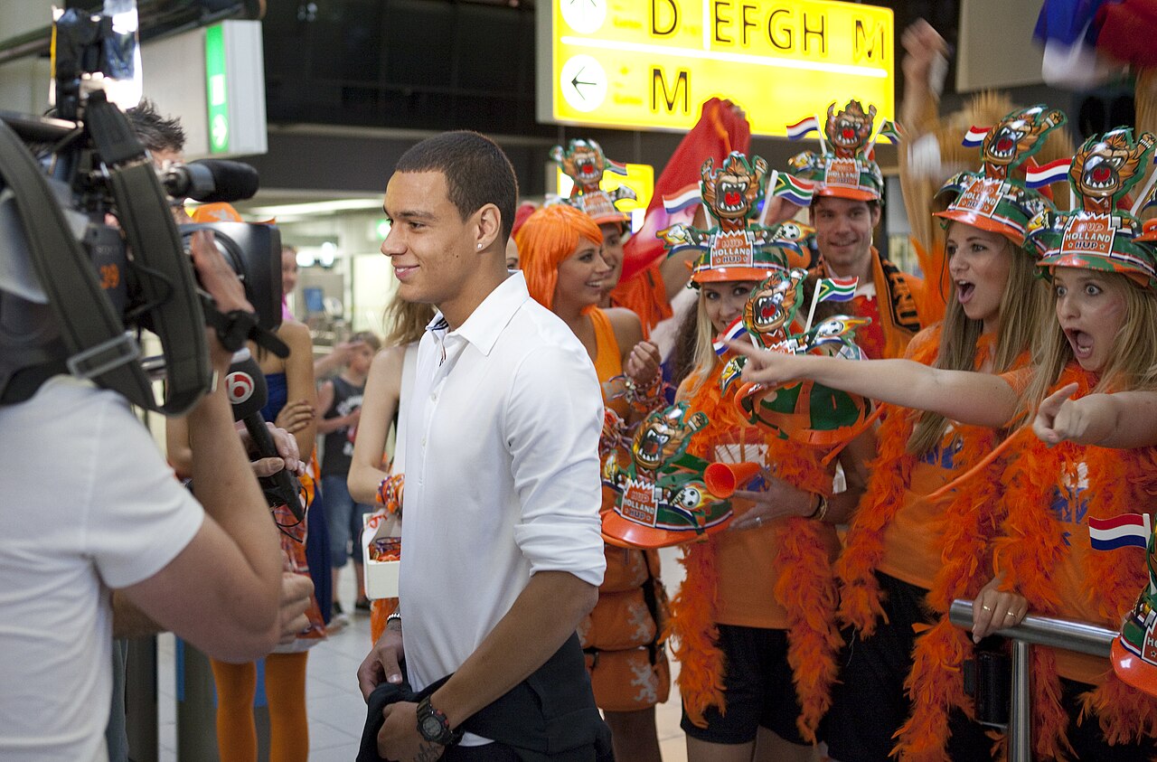 Gregory van der Wiel, joueur de football