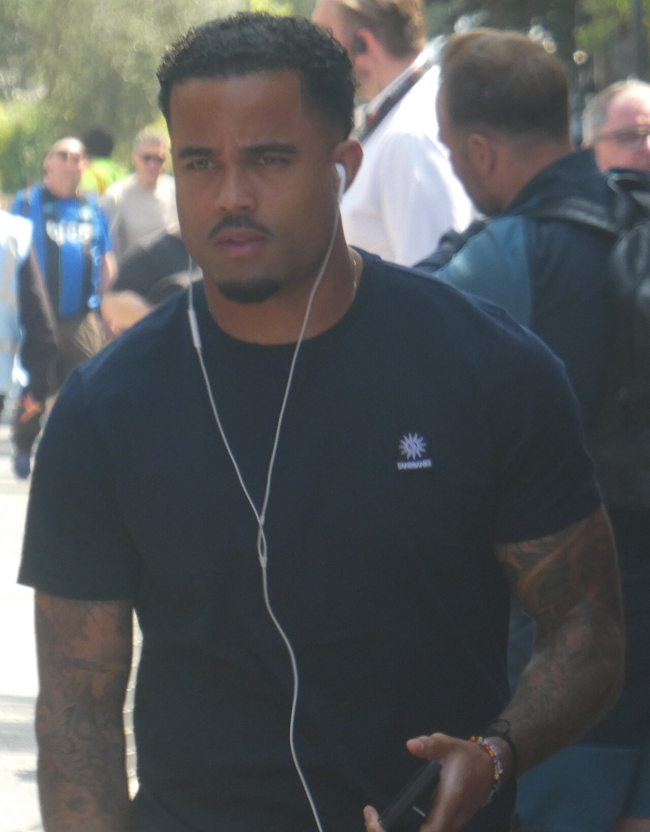 Justin Kluivert, joueur de football