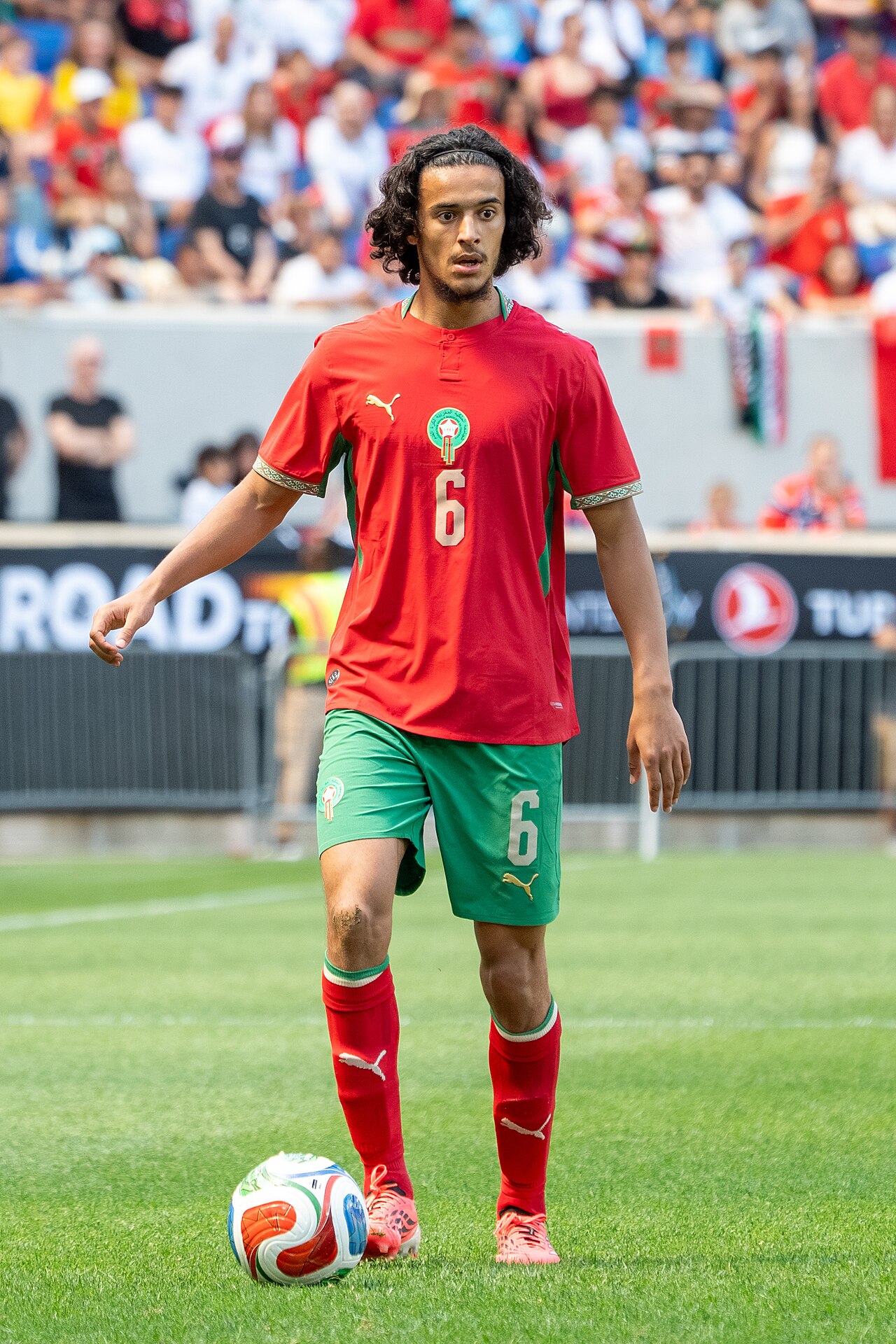 Ayyoub Bouaddi, joueur de football