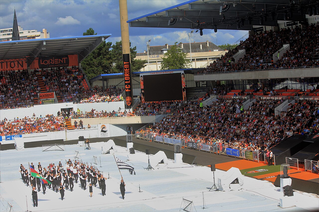 Stade du Yves Allainmat, à Lorient