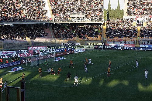 stadio Via del Mare, à Lecce