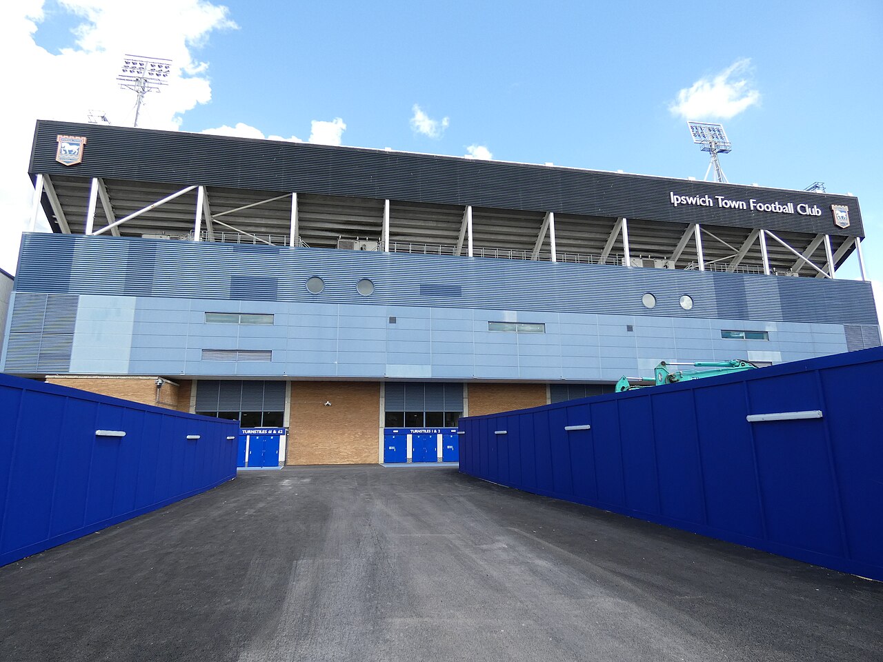 Le stade Portman Road, à Ipswich
