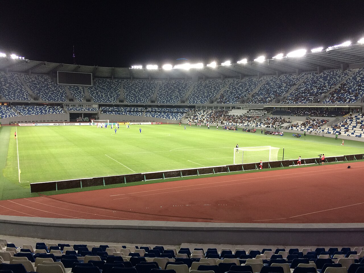 Le stade Boris-Paitschadse-Nationalstadion, à Tiflis