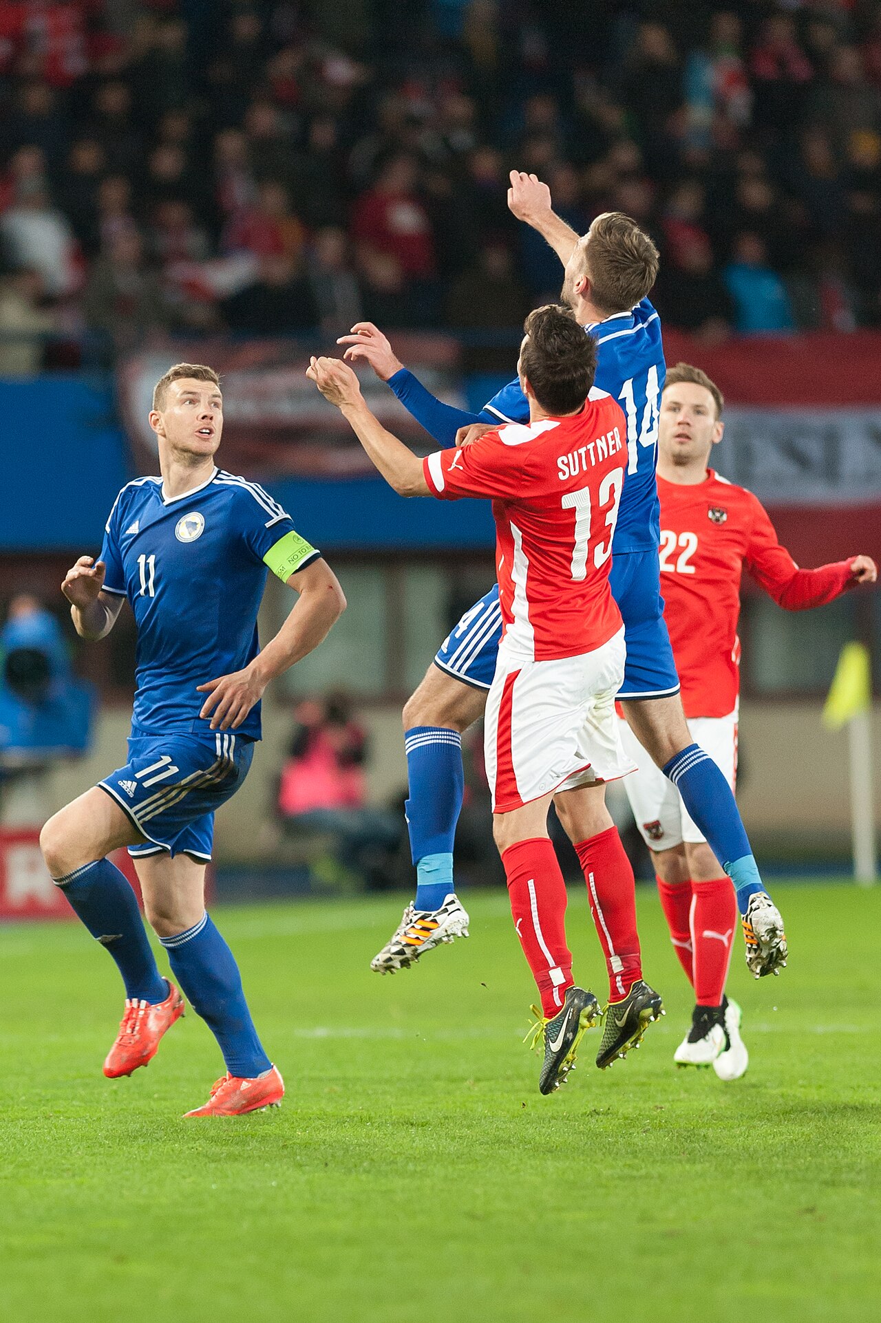 Edin Džeko, joueur de football