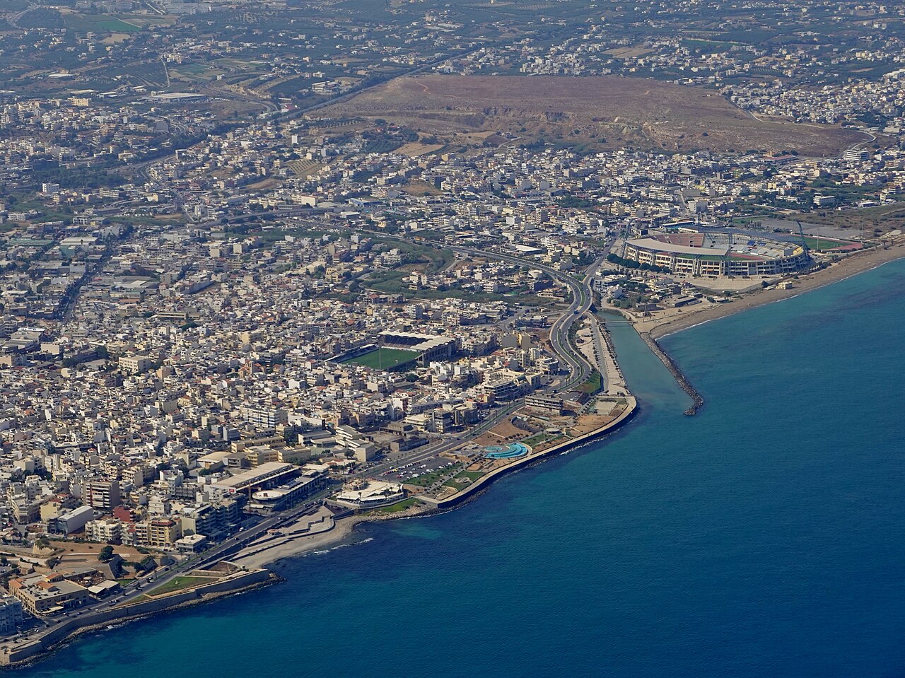 Pankritio Stadion, à Heraklion Municipality