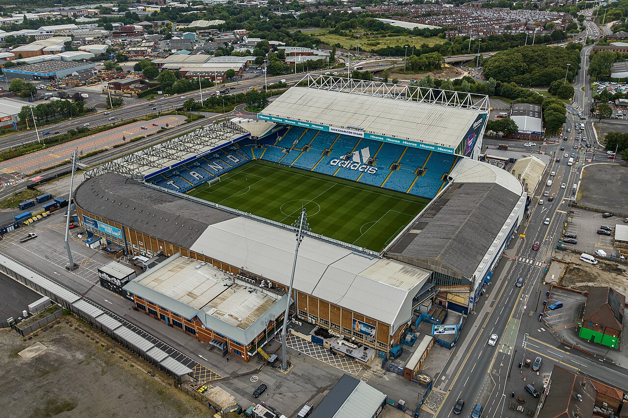 Le stade Elland Road, à Leeds