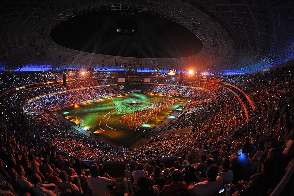 Donbass Arena, à Donetsk