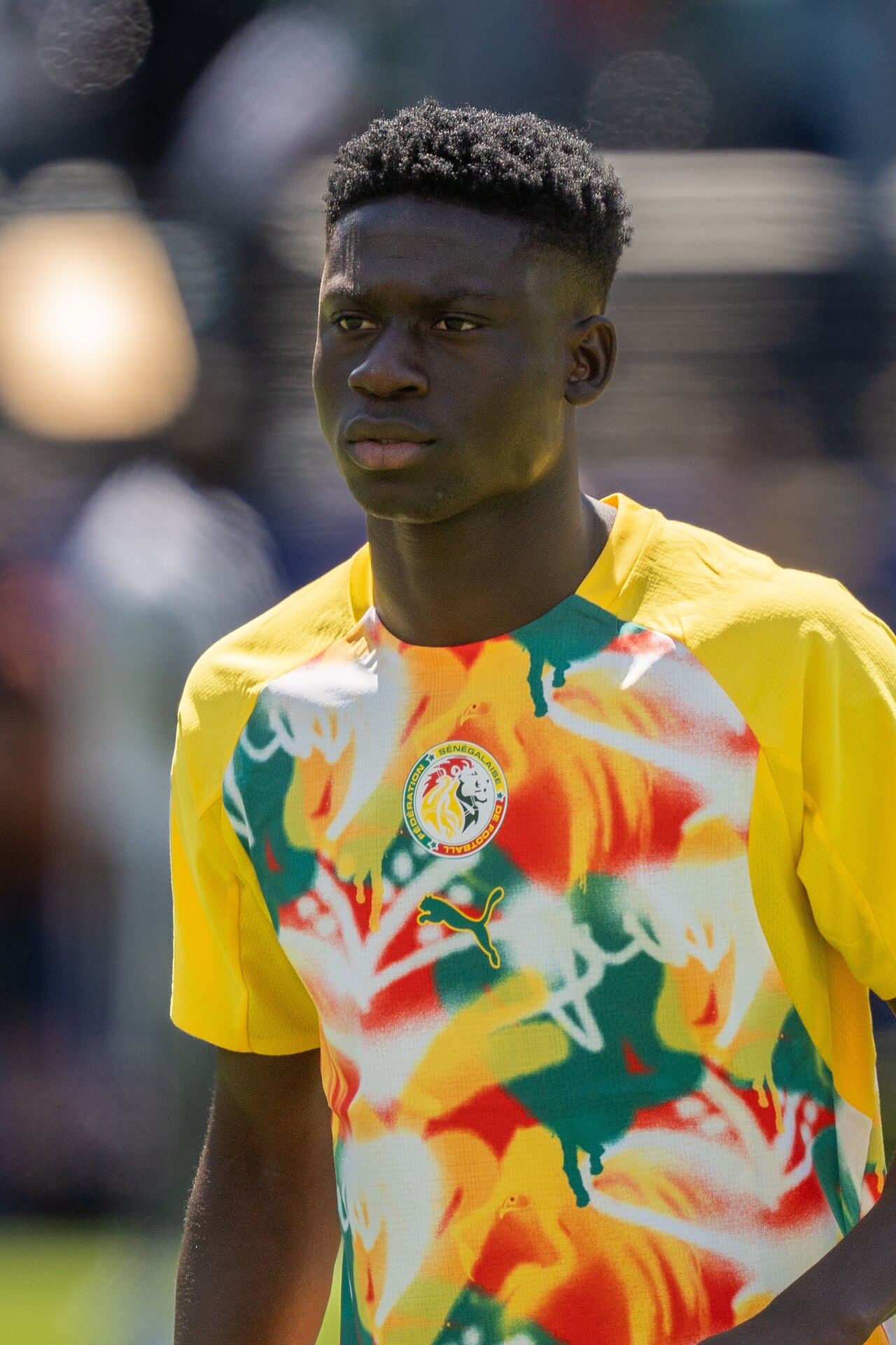 Lamine Camara, joueur de football