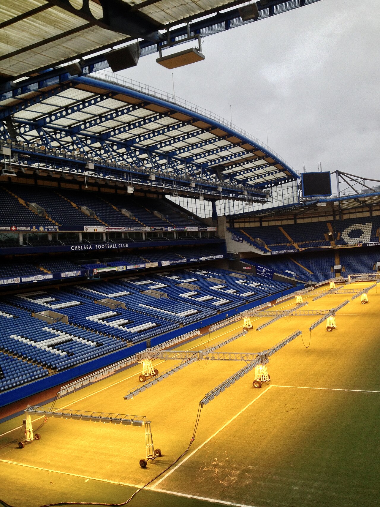 Le stade Stamford Bridge, à Fulham