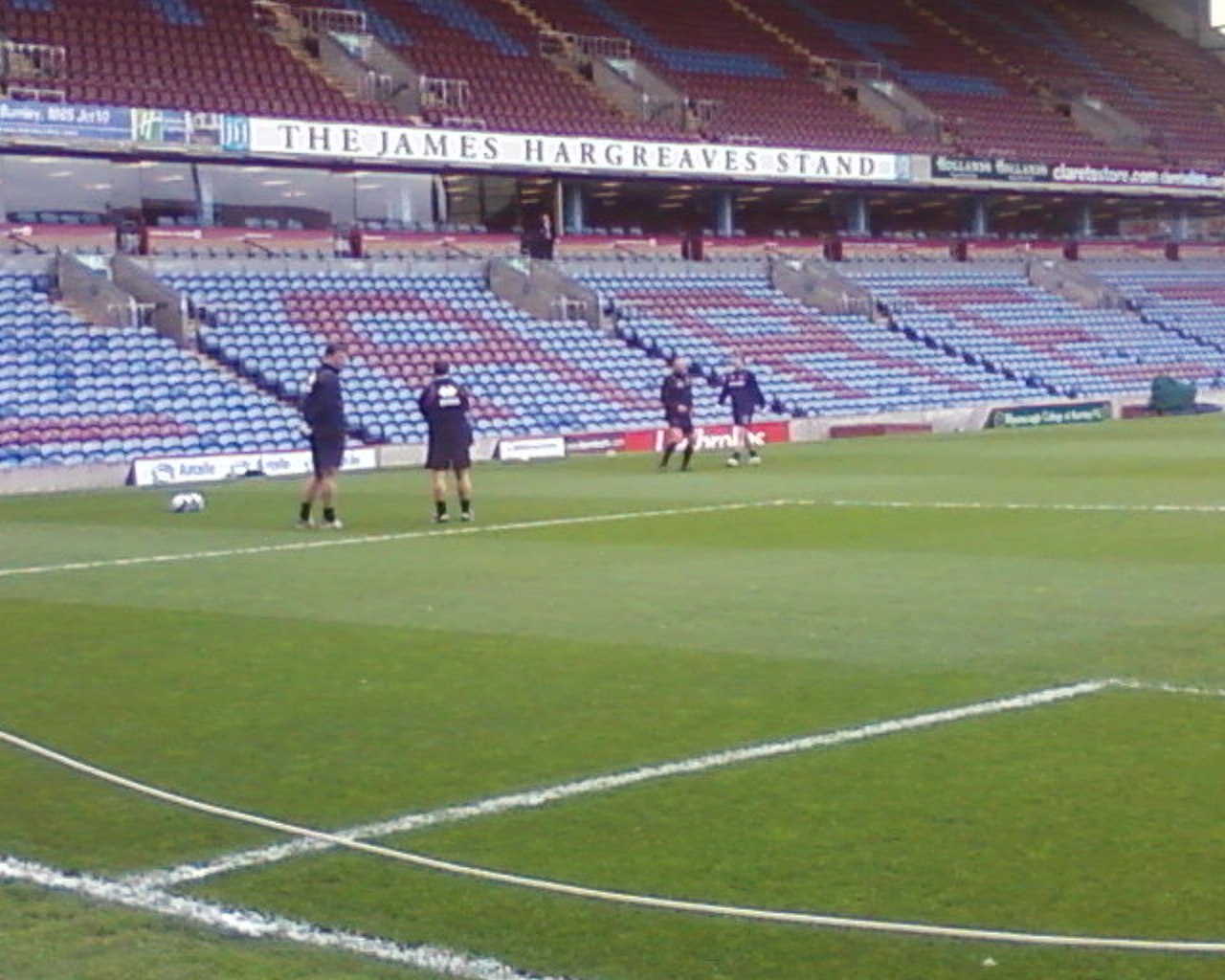 Le stade Turf Moor, à Burnley
