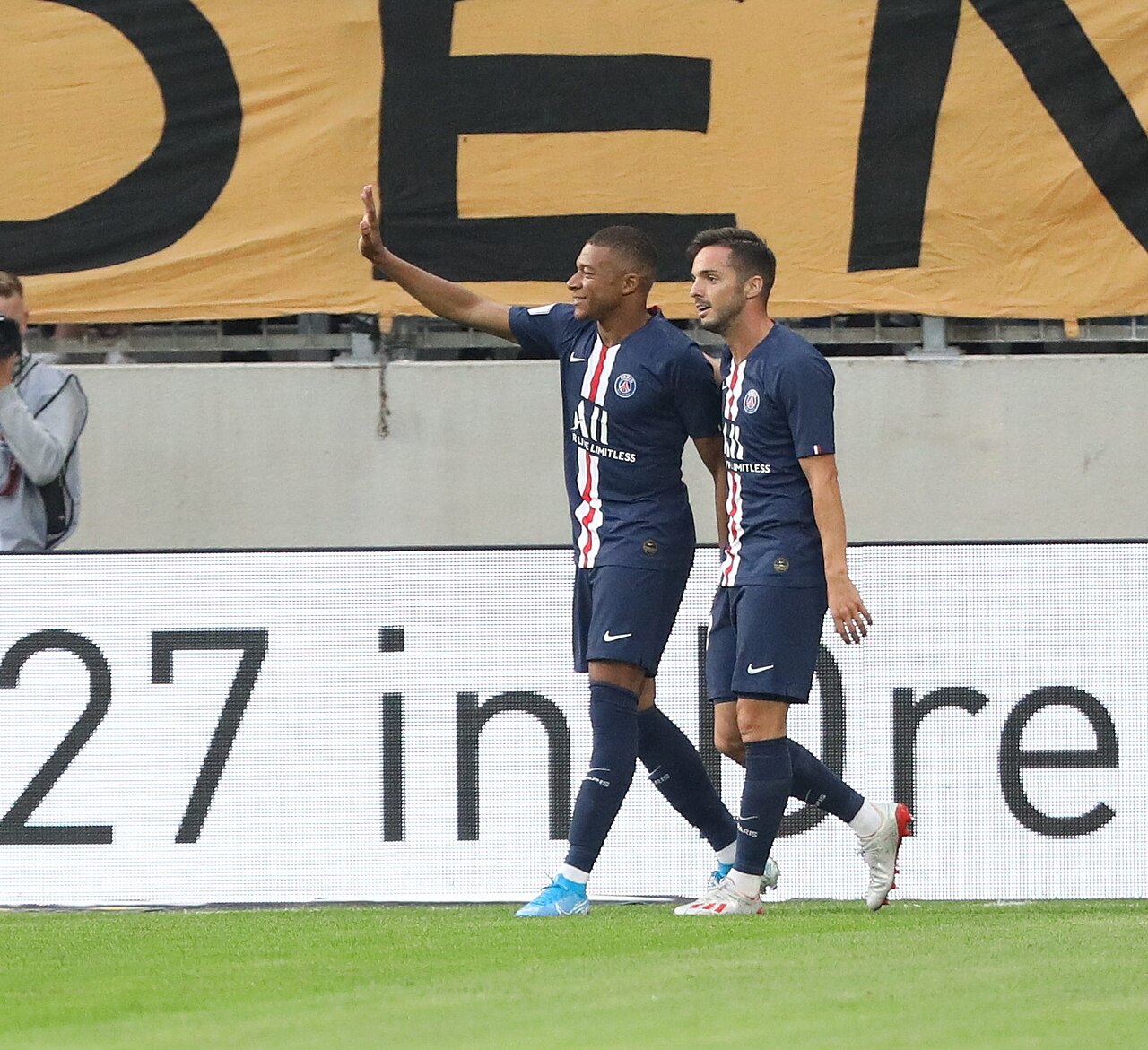 Kylian Mbappé, joueur de football