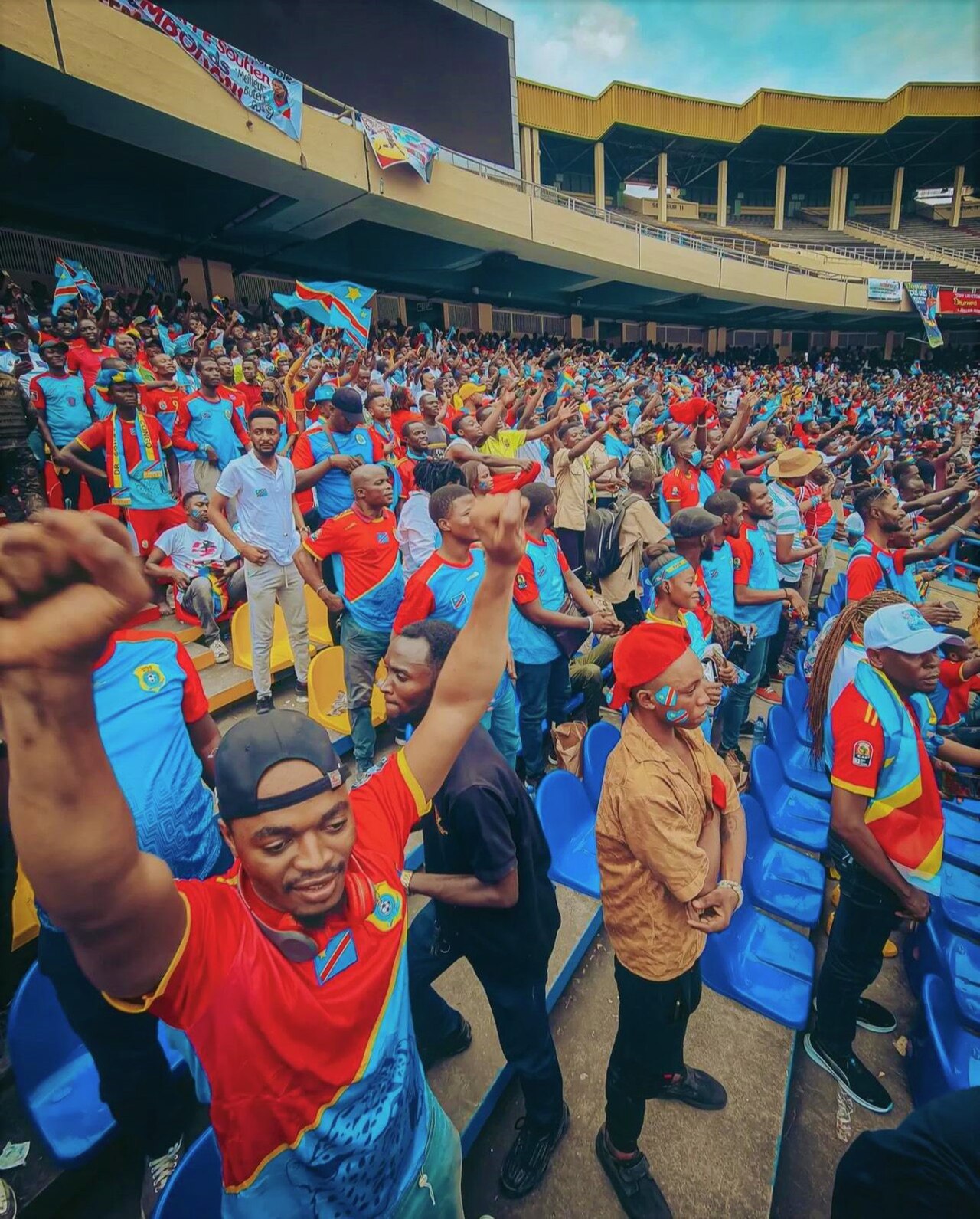 Stade des Martyrs, à Quinxassa