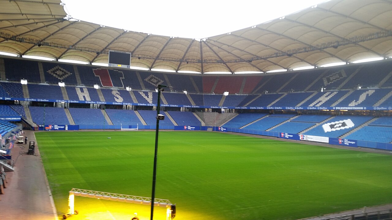 Le stade Volksparkstadion, à Altona