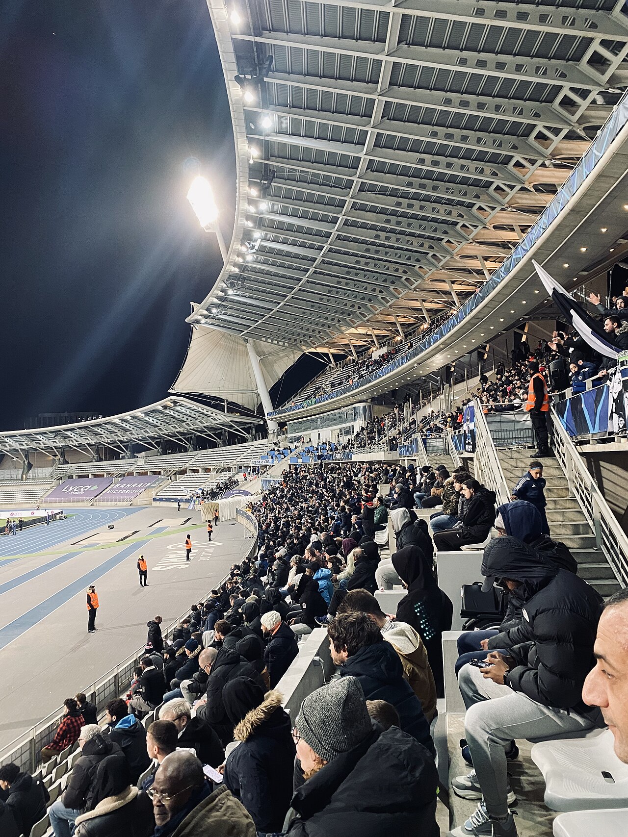 Stade Charléty, à Paris