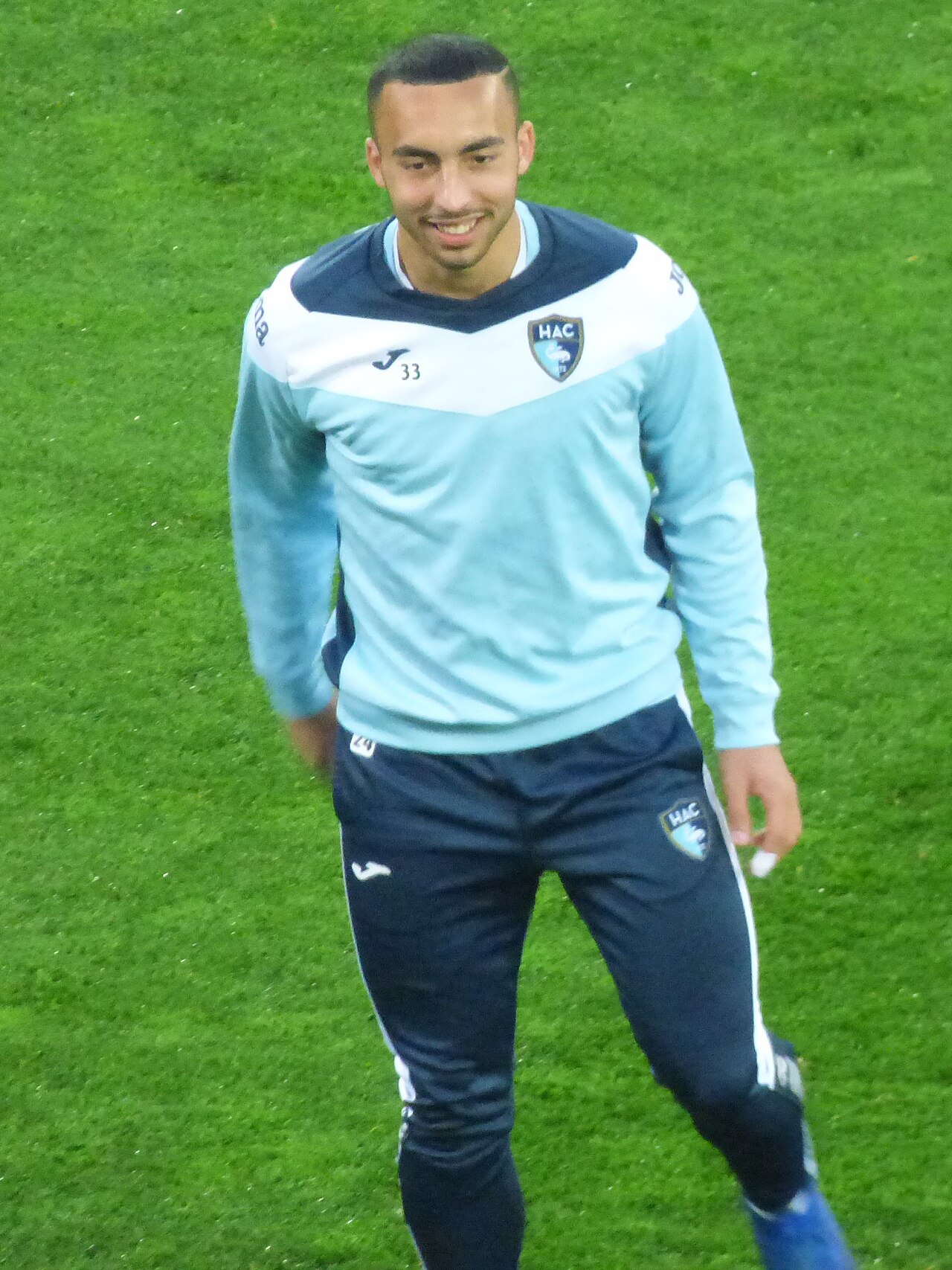 Himad Abdelli, joueur de football