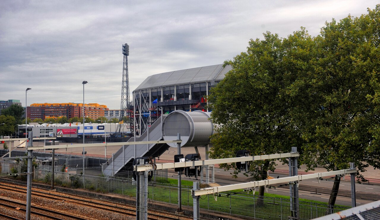Le stade De Kuip, à Rotterdam