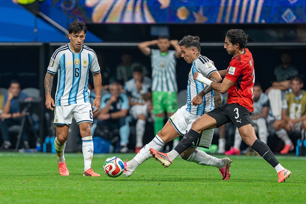 Enzo Fernández, joueur de football