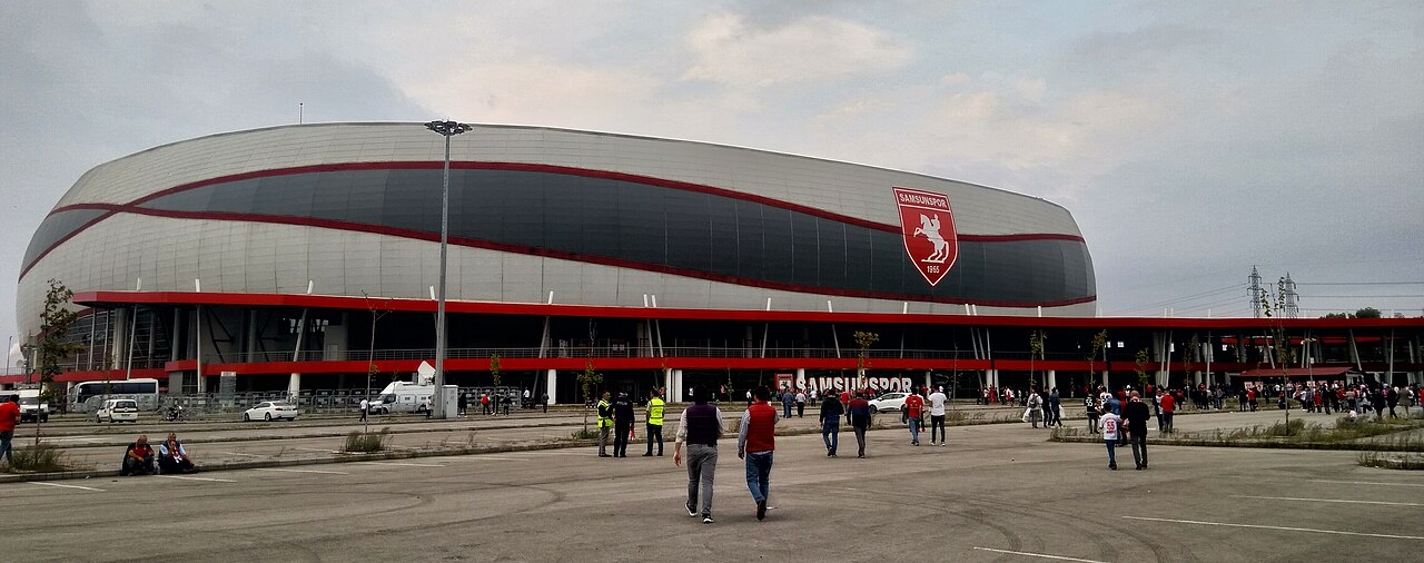 Le stade Samsun 19 Mayıs Stadı (2017), à Tekkeköy
