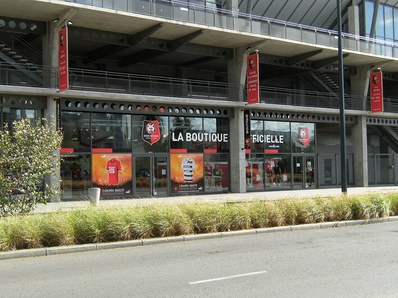 Stade de la Route de Lorient, à Rennes