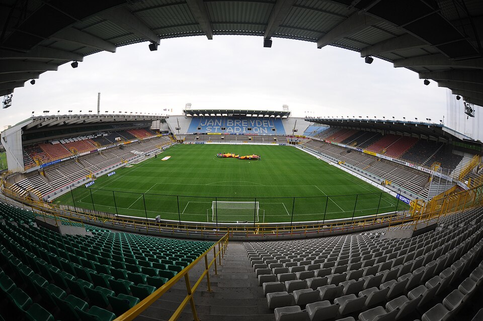 stade Jan-Breydel, à Bruges