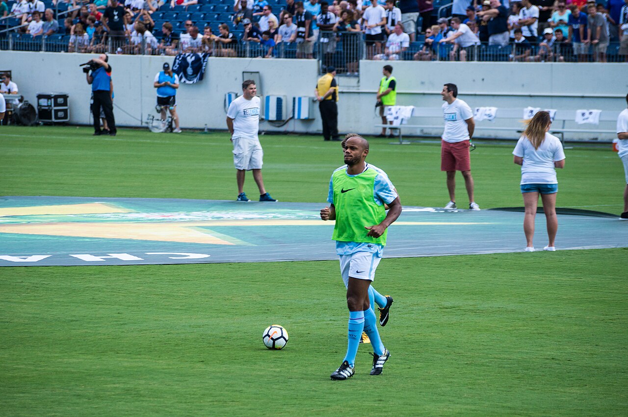 Vincent Kompany, joueur de football