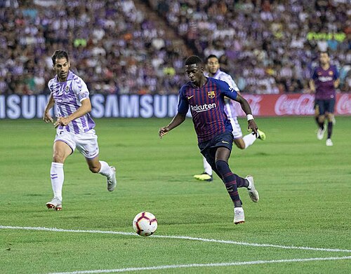 Ousmane Dembélé, joueur de football