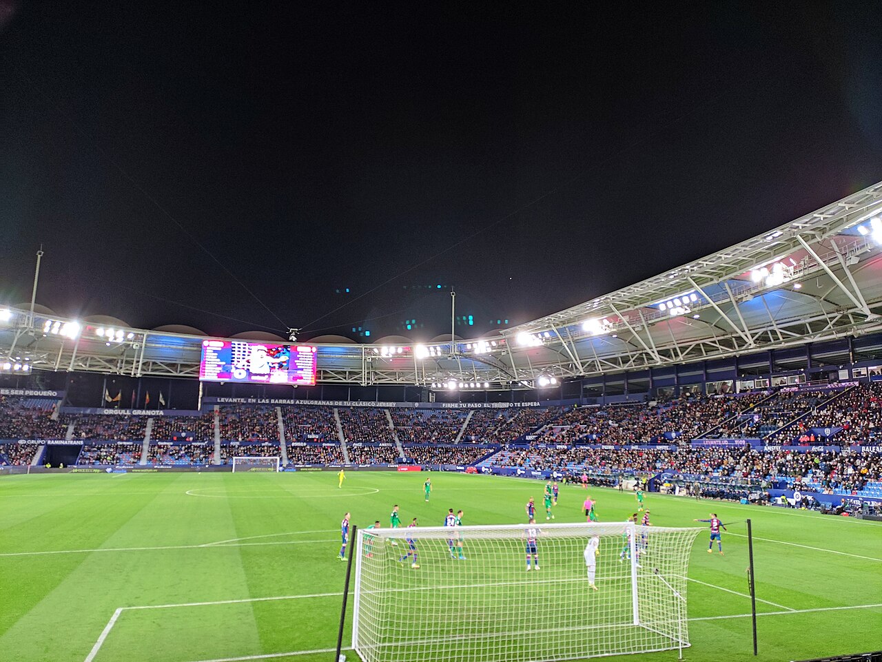 Le stade Estadi Ciutat de València, à Valencia
