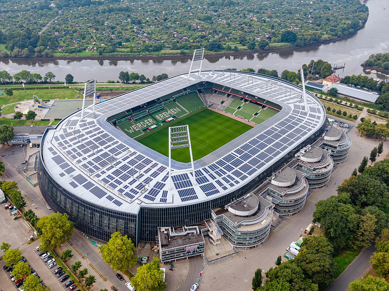 Le stade Weserstadion, à Östliche Vorstadt