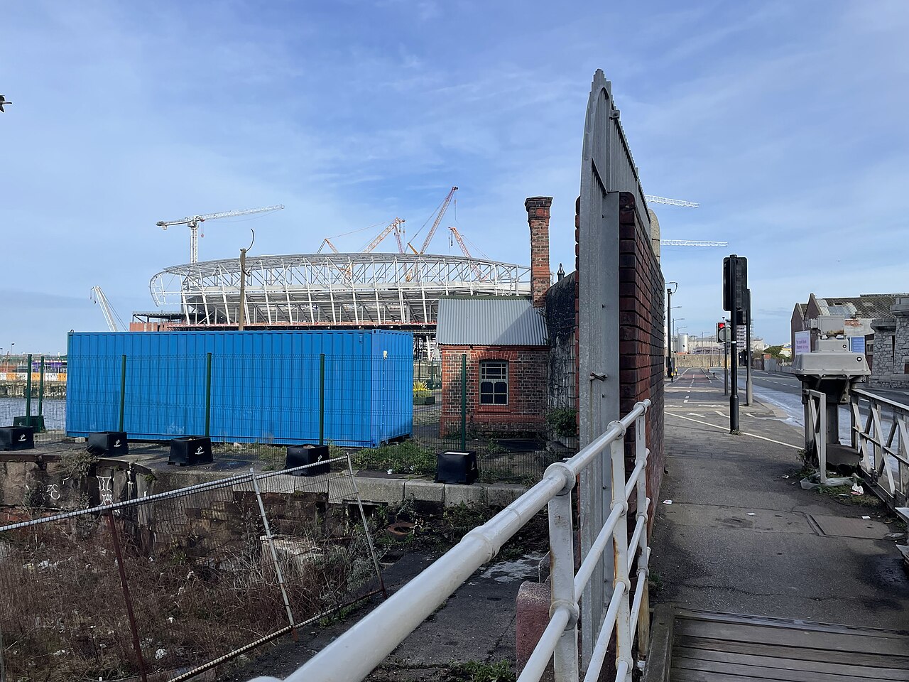 Everton Stadium, à città di Liverpool