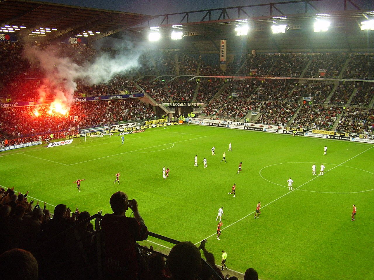 Stade de la Route de Lorient, à Rennes
