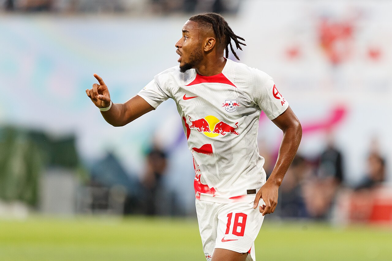 Christopher Nkunku, joueur de football