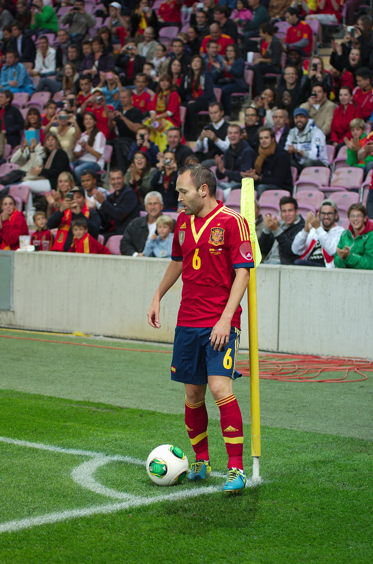 Andrés Iniesta, joueur de football
