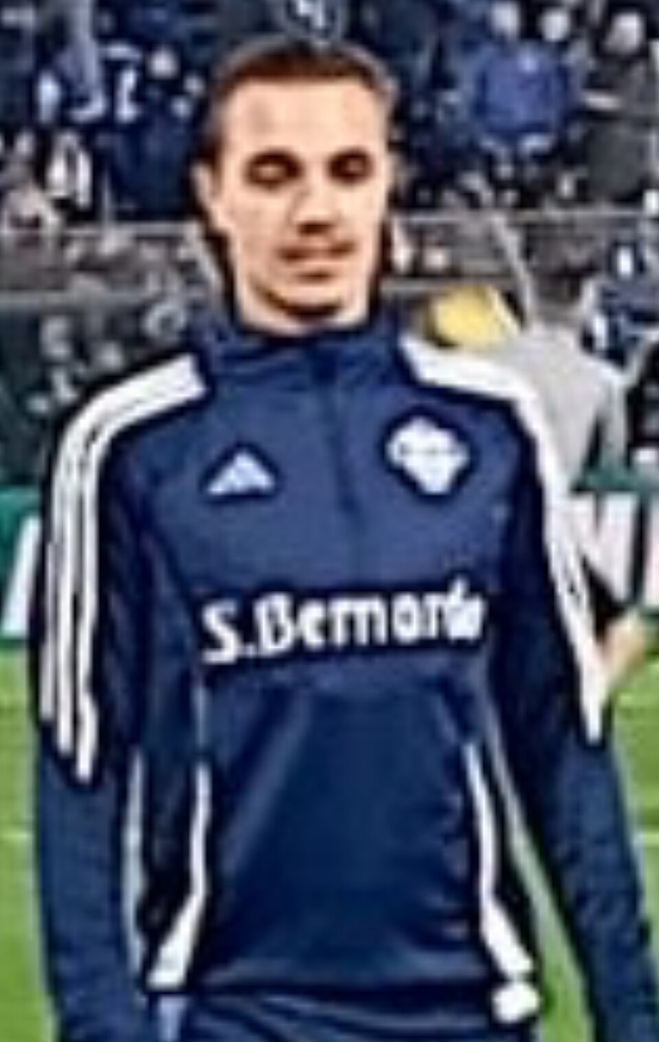 Maxence Caqueret, joueur de football