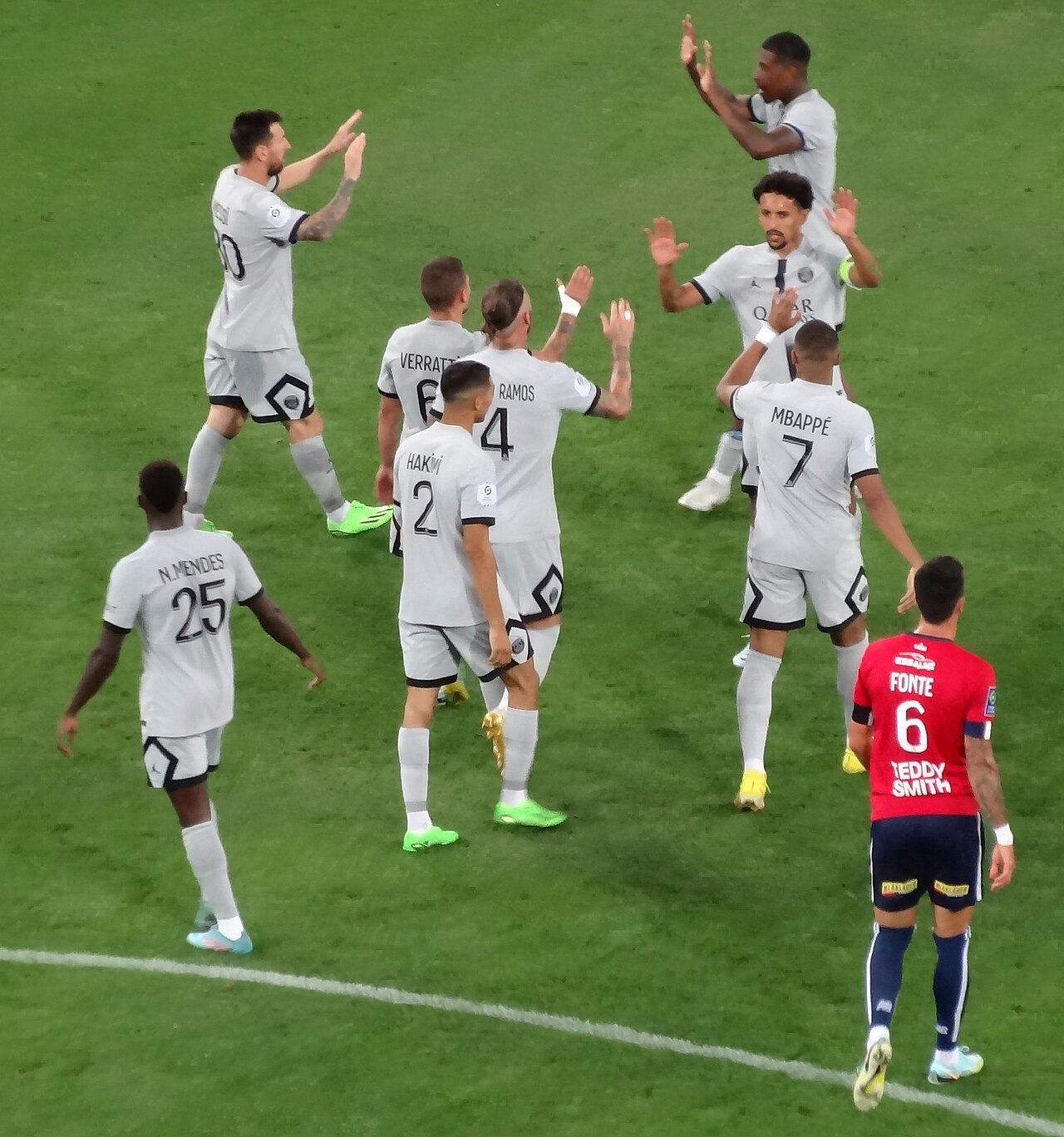 Kylian Mbappé, joueur de football