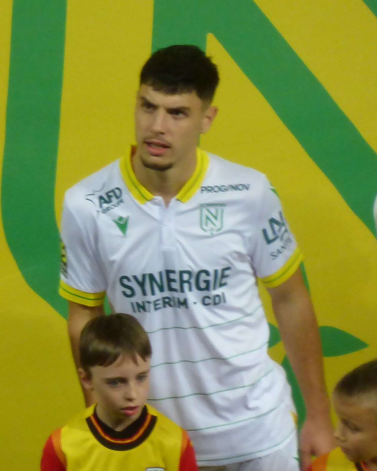 Matthis Abline, joueur de football