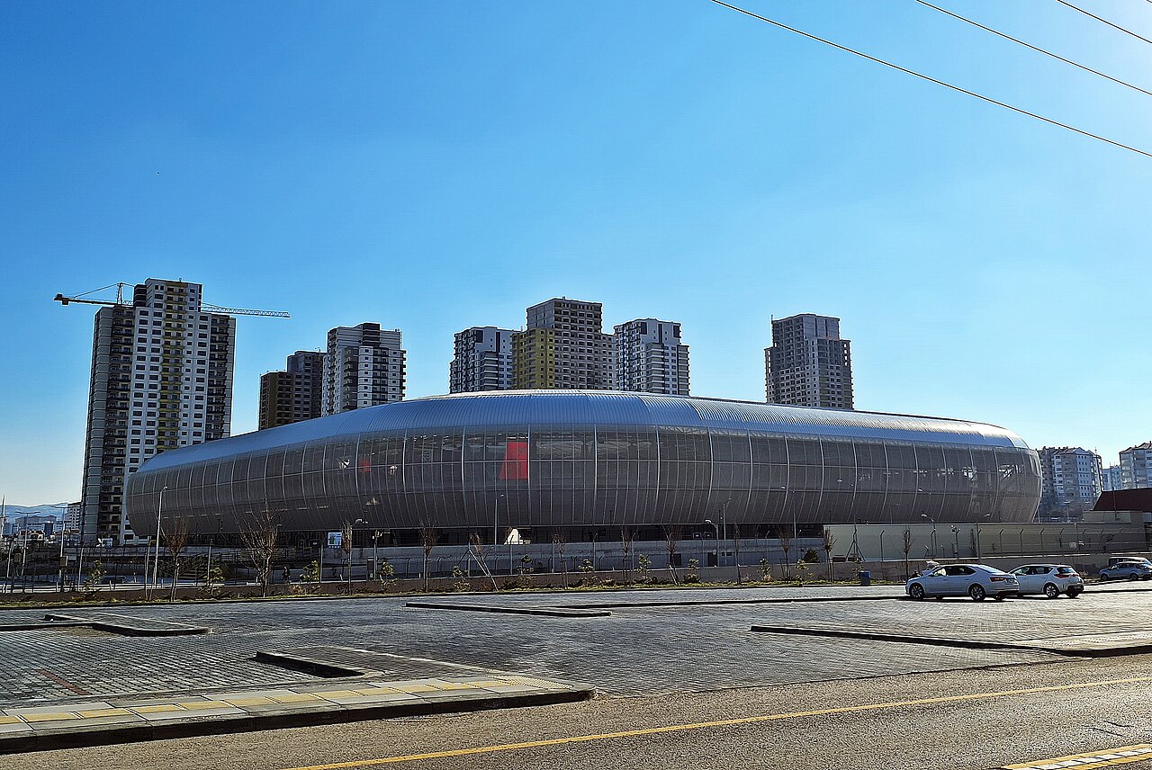 Le stade Eryaman Stadyumu, à Eryaman