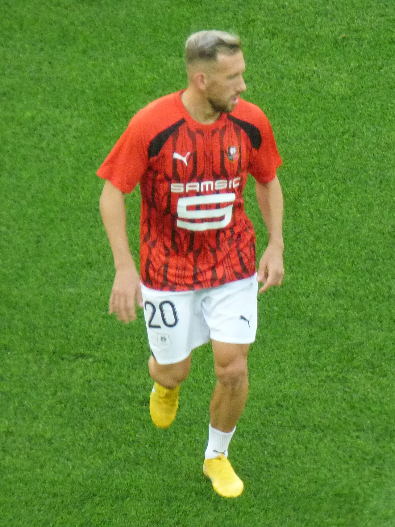 Flavien Tait, joueur de football